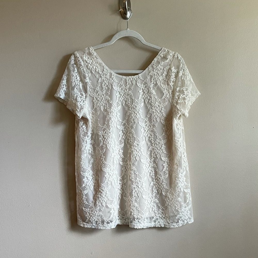 Show Me Your MuMu Lace Top - Picture 2 of 14